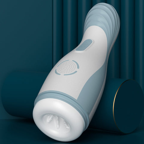 FLYING Male Masturbation Cup With Heating And Horny Pornstar interactive Moan