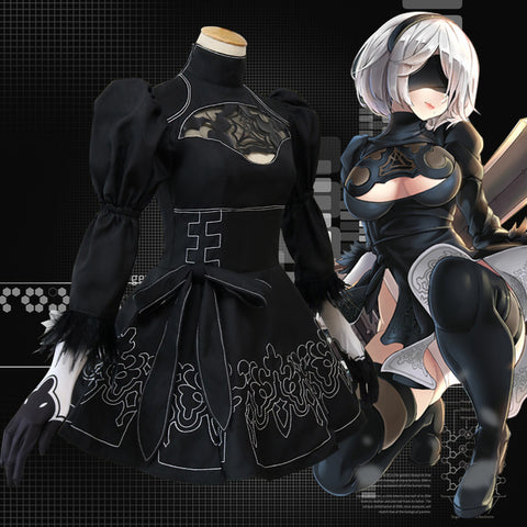 Nier: Automata YoRHa No.2 Type B 2B Cosplay Costume