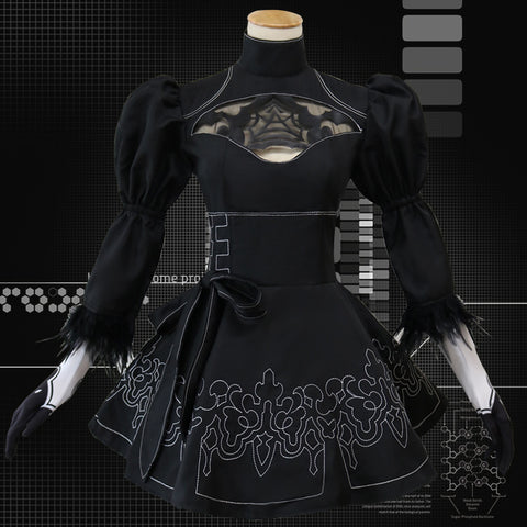 Nier: Automata YoRHa No.2 Type B 2B Cosplay Costume