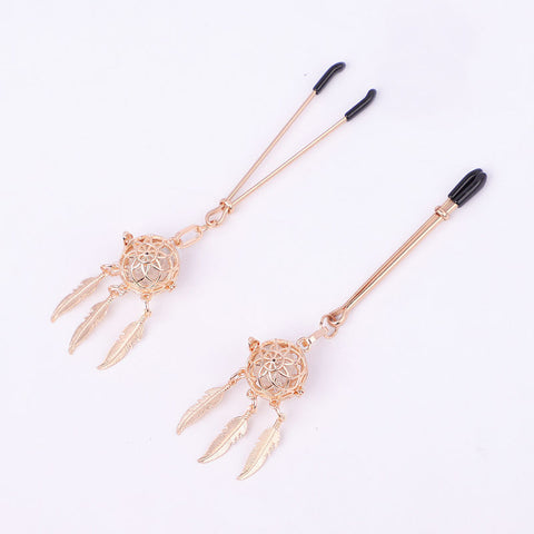 Bondage Boutique Adjustable Ligntning Nipple Clamps
