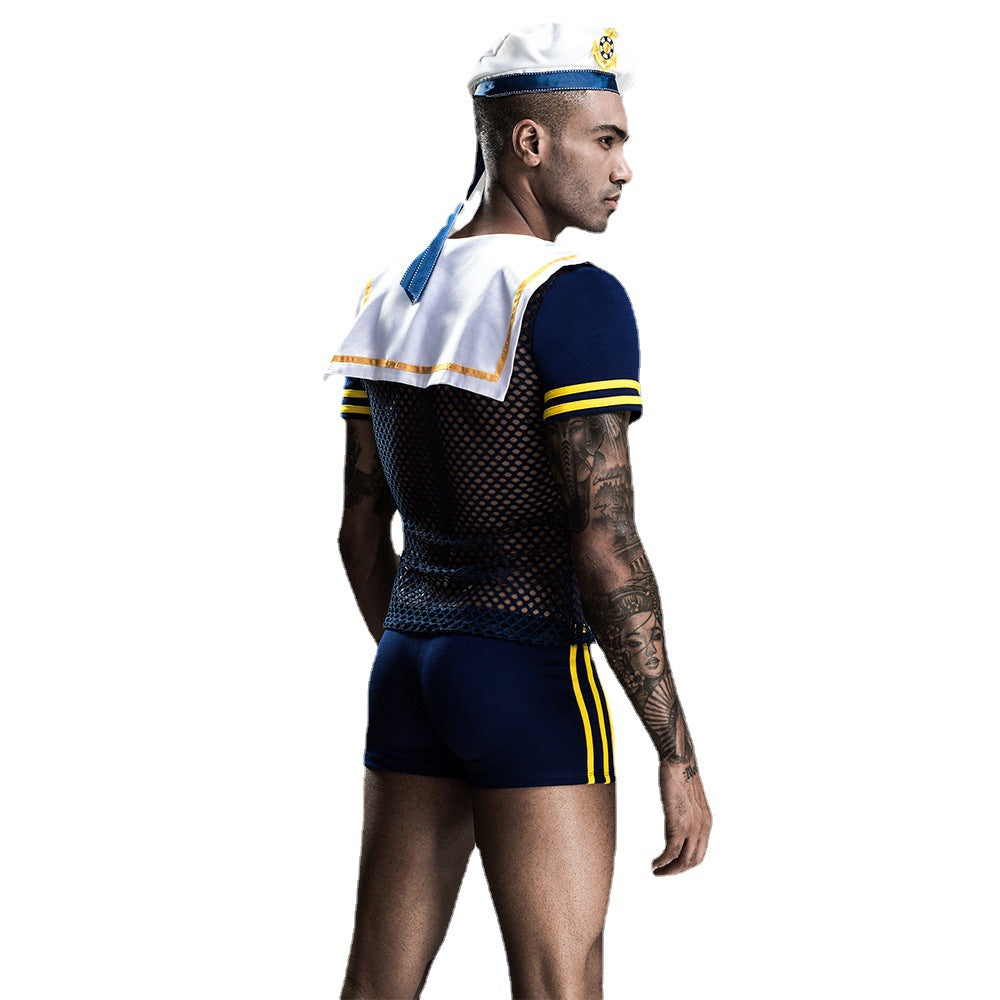 Men's Fashionable Sexy Underwear Sailor Costume Outfit