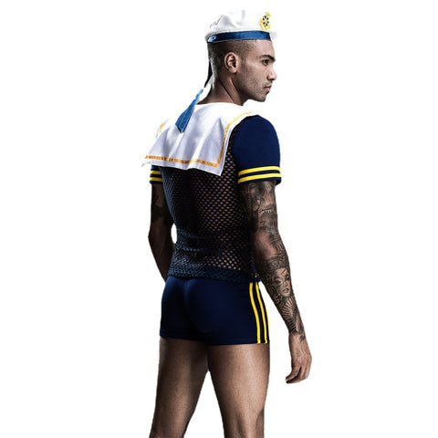 Men's Fashionable Sexy Underwear Sailor Costume Outfit