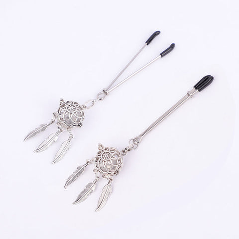 Bondage Boutique Adjustable Ligntning Nipple Clamps