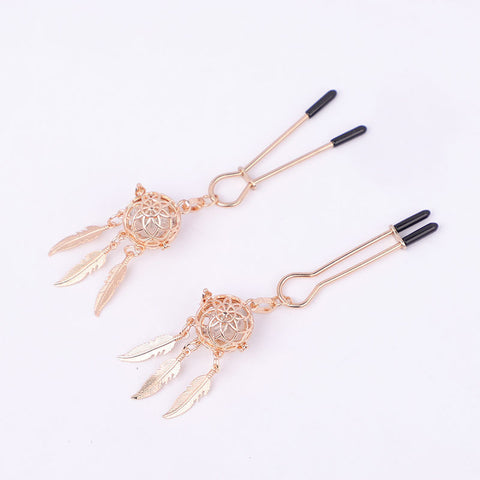 Bondage Boutique Adjustable Ligntning Nipple Clamps