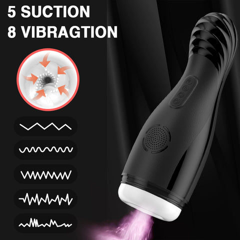 FLYING Male Masturbation Cup With Heating And Horny Pornstar interactive Moan